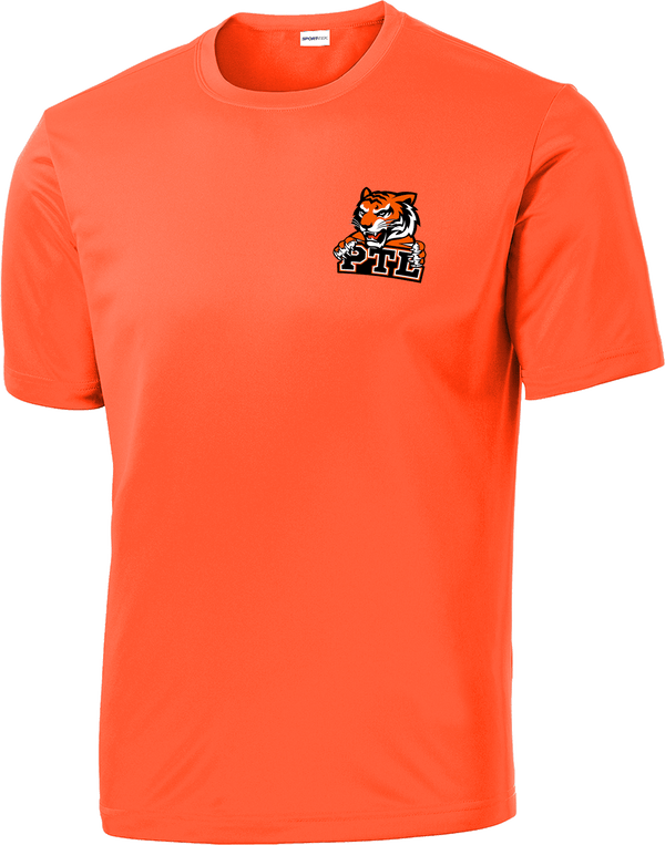 Princeton Tiger Lilies long sleeve PosiCharge Competitor Tee