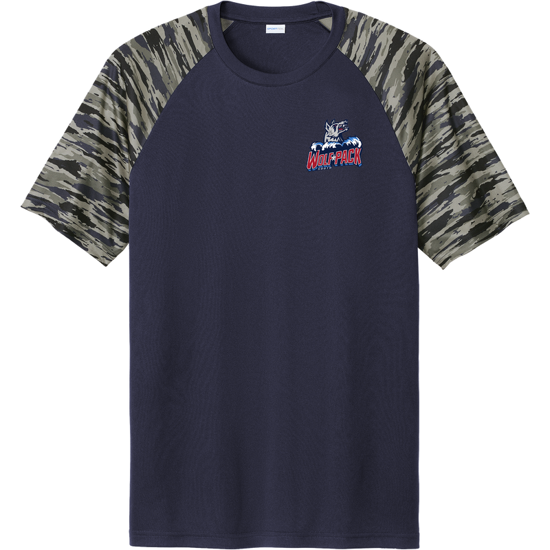 CT Wolfpack South Drift Camo Colorblock Tee