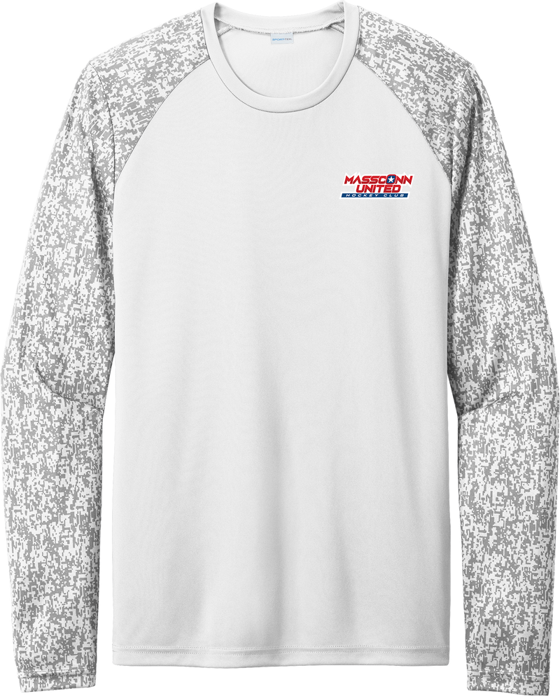 Mass Conn United Long Sleeve Digi Camo Tee