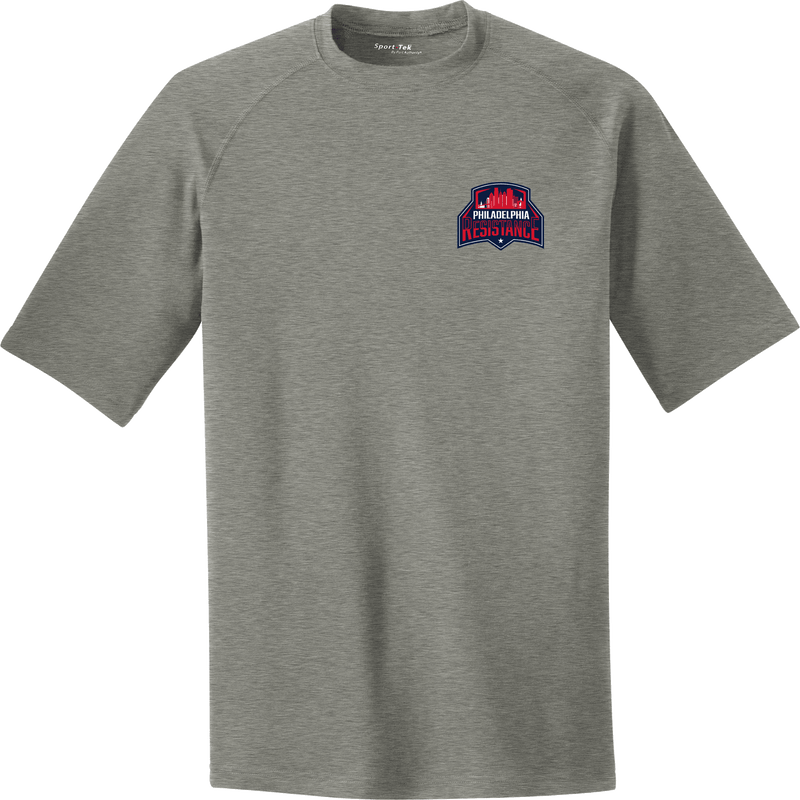 Philadelphia Resistance PosiCharge Tri-Blend Wicking Raglan Tee