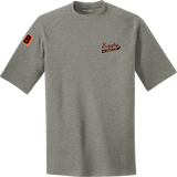 Biggby Coffee AAA PosiCharge Tri-Blend Wicking Raglan Tee