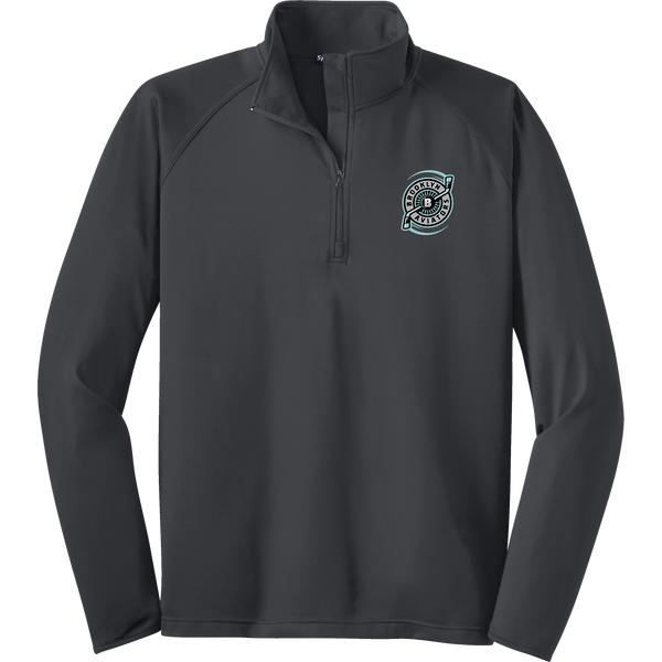 Brooklyn Aviators Sport-Wick Stretch 1/4-Zip Pullover