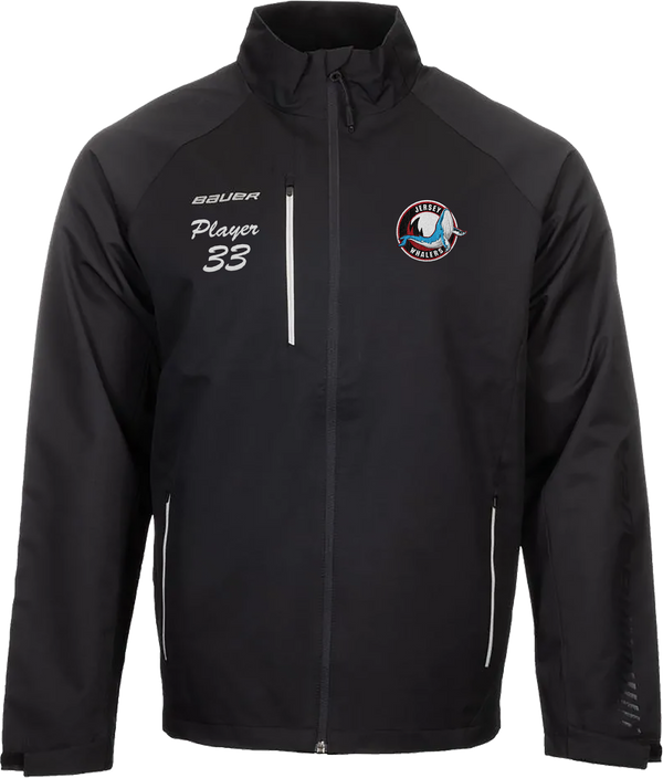 Bauer S24 Adult Lightweight Warm Up Jacket - Jersey Shore Whalers