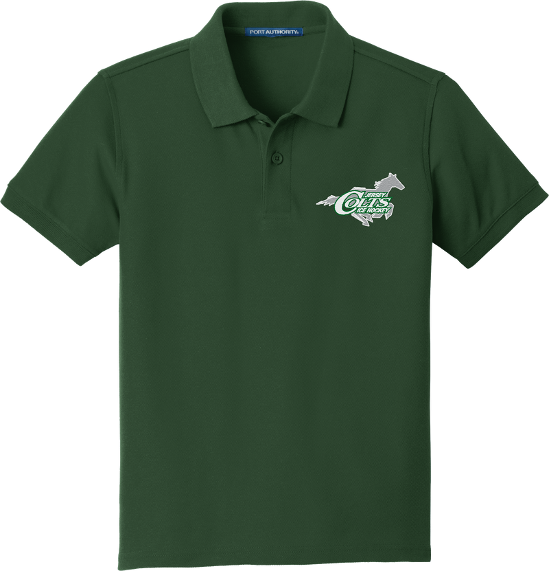 NJ Colts Youth Core Classic Pique Polo