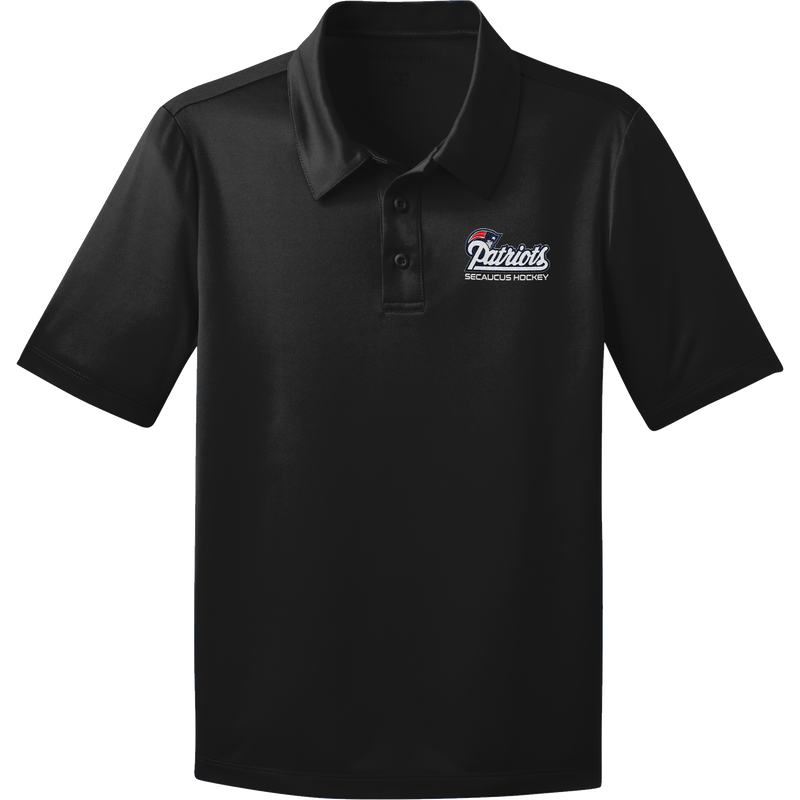 Secaucus Patriots Youth Silk Touch Performance Polo