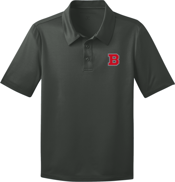 CT Bobcats Youth Silk Touch Performance Polo