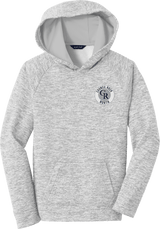 Council Rock North Youth PosiCharge Electric Heather Fleece Hooded Pullover