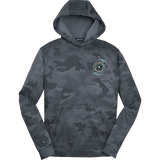 Brooklyn Aviators Youth Sport-Wick CamoHex Fleece Hooded Pullover