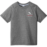 Navesink Figure Skating Youth PosiCharge  Tri-Blend Wicking Raglan Tee