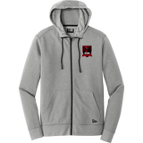 King Cobras New Era Tri-Blend Fleece Full-Zip Hoodie