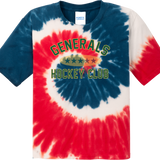 Red Bank Generals Youth Tie-Dye Tee