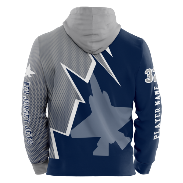 NJ Jets Adult Sublimated Hoodie