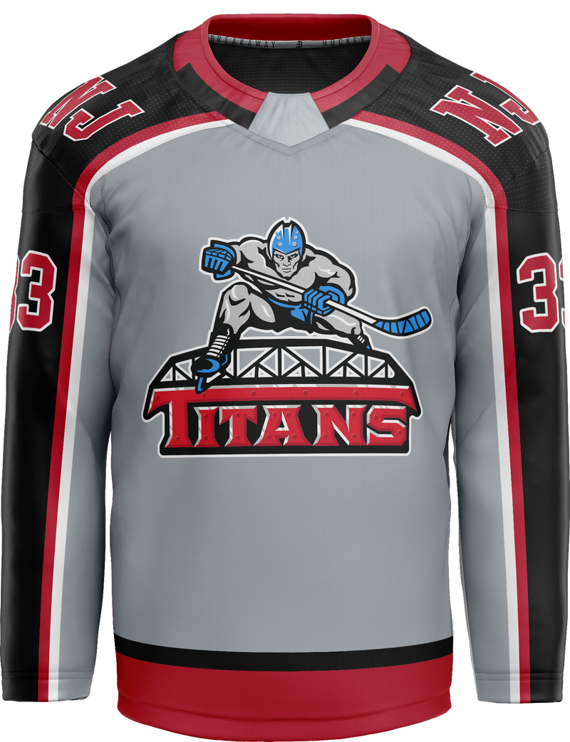 NJ Titans Tier 1 Youth Goalie Sublimated Jersey